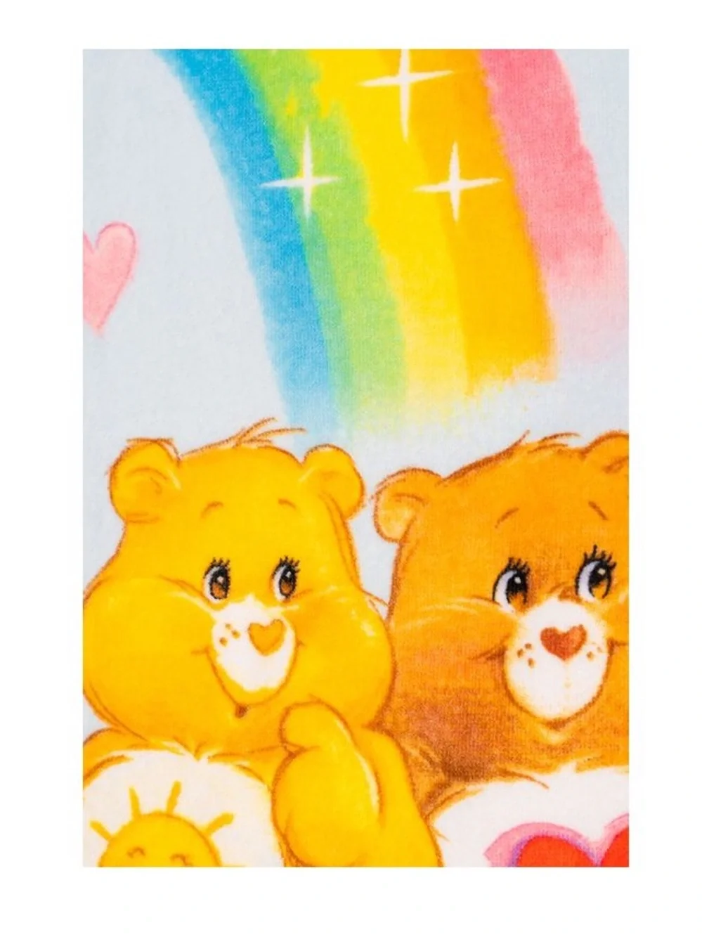 Care Bears Rainbow Beach Towel 58 in x 28 in 100% Cotton Gift Kids Brand New